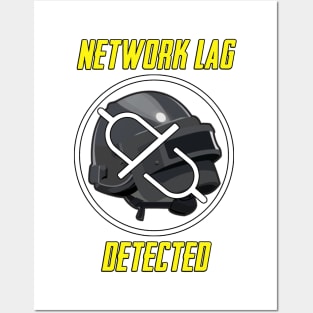 Network Lag Detected Posters and Art